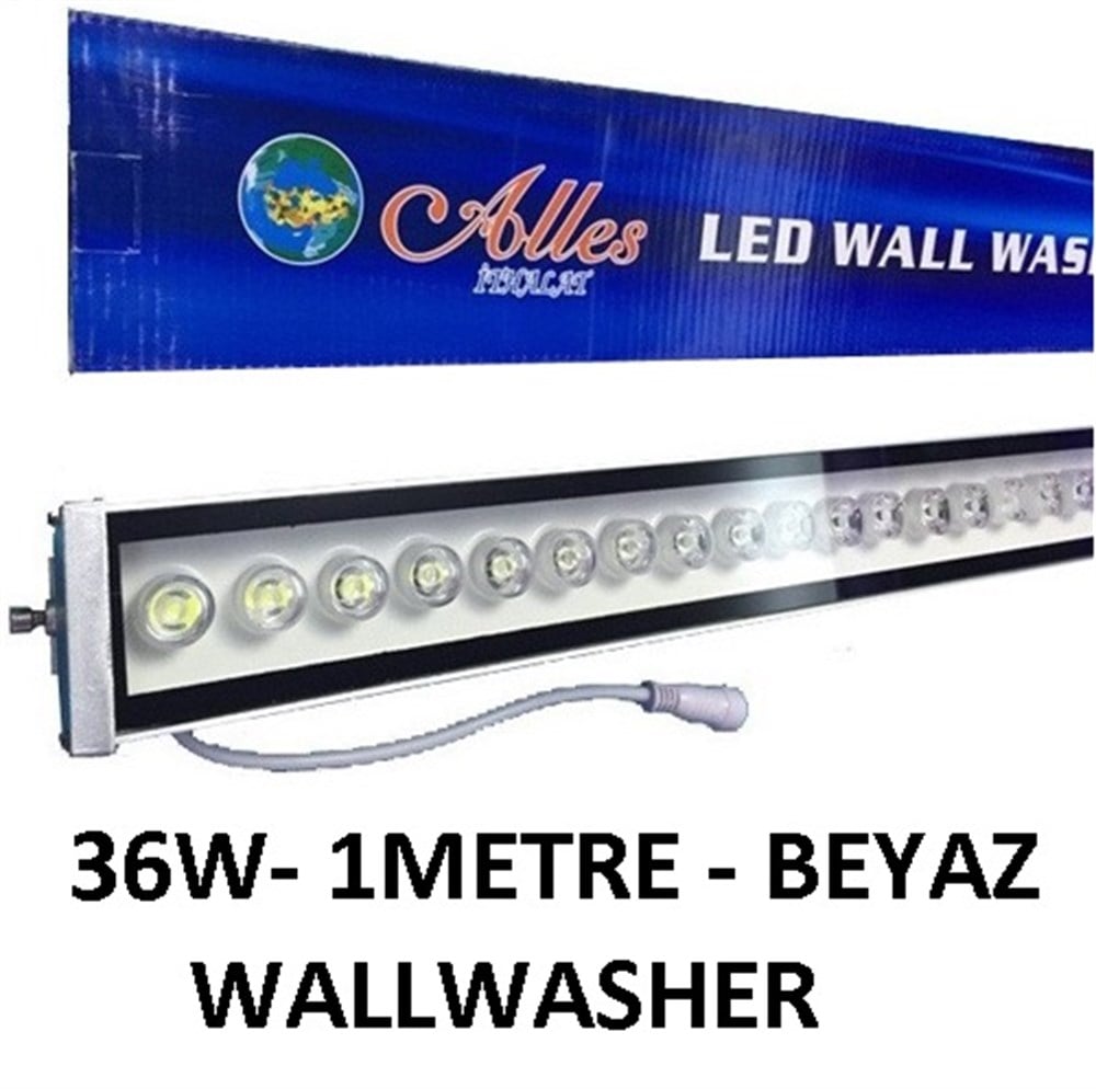 WALLWASHER BEYAZ 100 CM 36 WATT