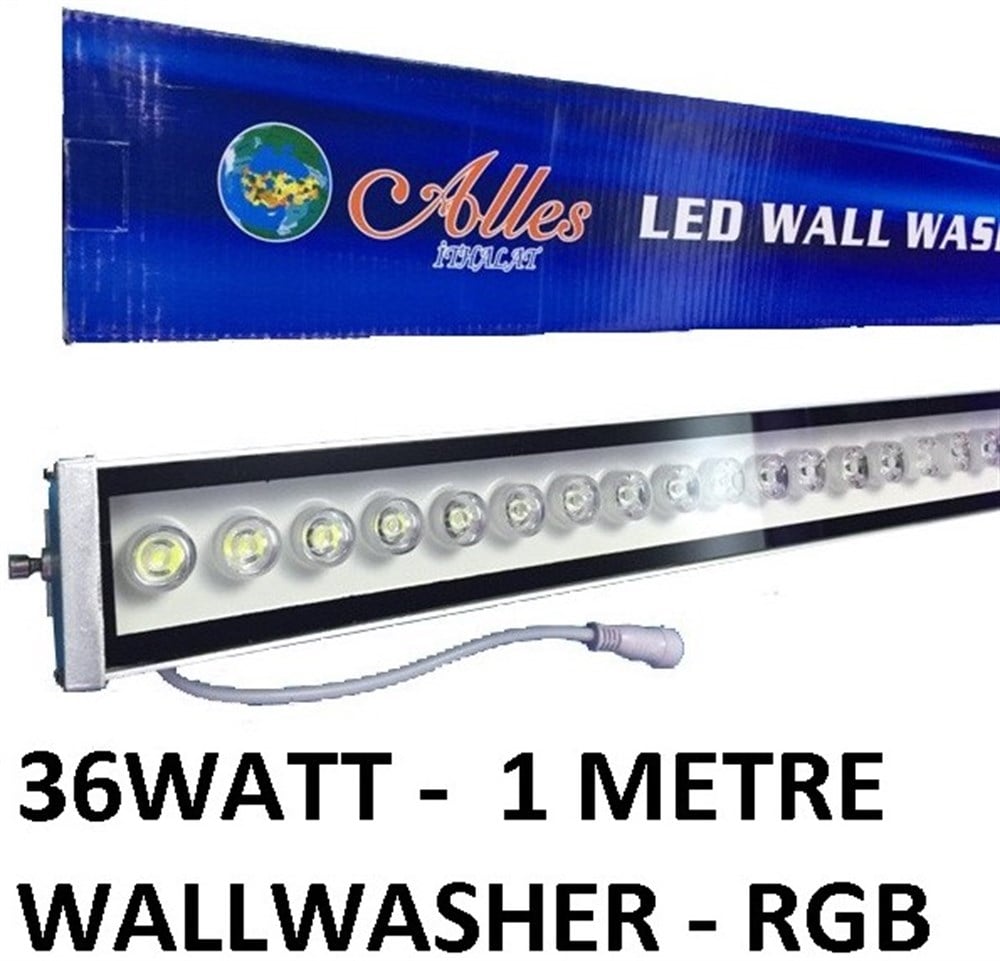 WALLWASHER RGB 100 CM 36 WATT KUMANDASIZ