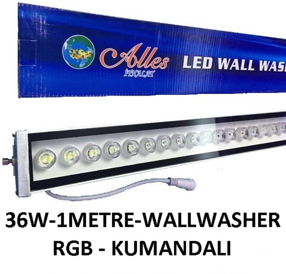 WALLWASHER RGB KUMANDALI 100 CM 36 WATT
