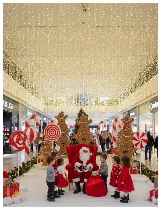 YILBAŞI LED AYDEDE NOEL BABA ŞEKER DEKOR ( 1,50 MT ) BÜYÜK BOY AYDEDE NOEL BABA ŞEKER ( ALS-150AYD )
