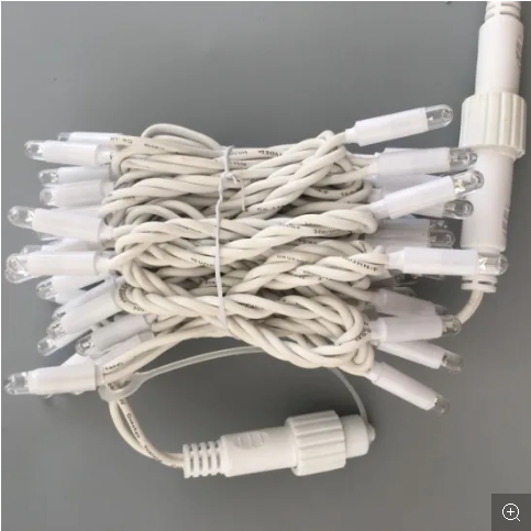 YILBAŞI LED IŞIK İP LED 10 MT BEYAZ IP65 SABİT YANAR BEYAZ KABLO AL-80  220V