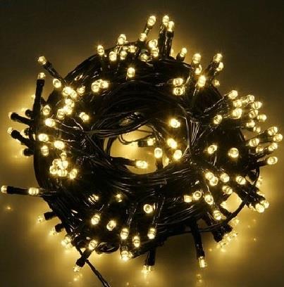 YILBAŞI LED IŞIK İP LED 10 MT GÜN IŞIĞI IP65 SABİT YANAR YEŞİL KABLO EKLENEBİLİR  220V