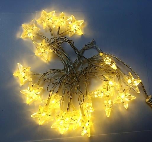 YILDIZLI İP LED 2 METRE FİŞLİ GÜNIŞIĞI