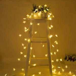 YILDIZLI İP LED 2 METRE FİŞLİ GÜNIŞIĞI