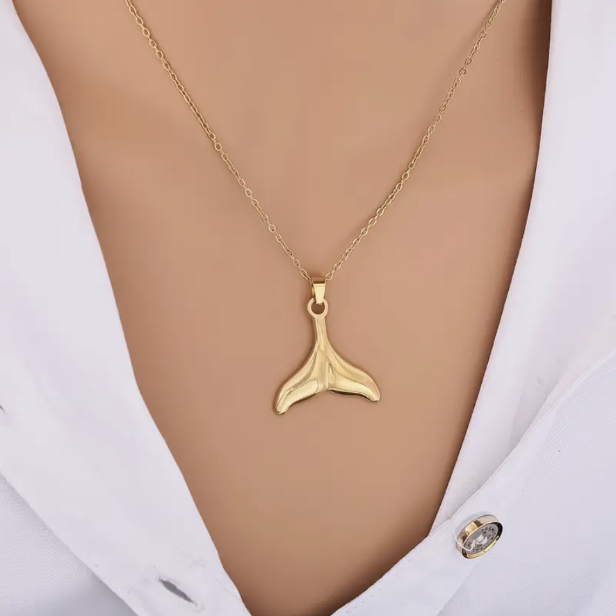 Balina Kuyruğu Kolye Ucu