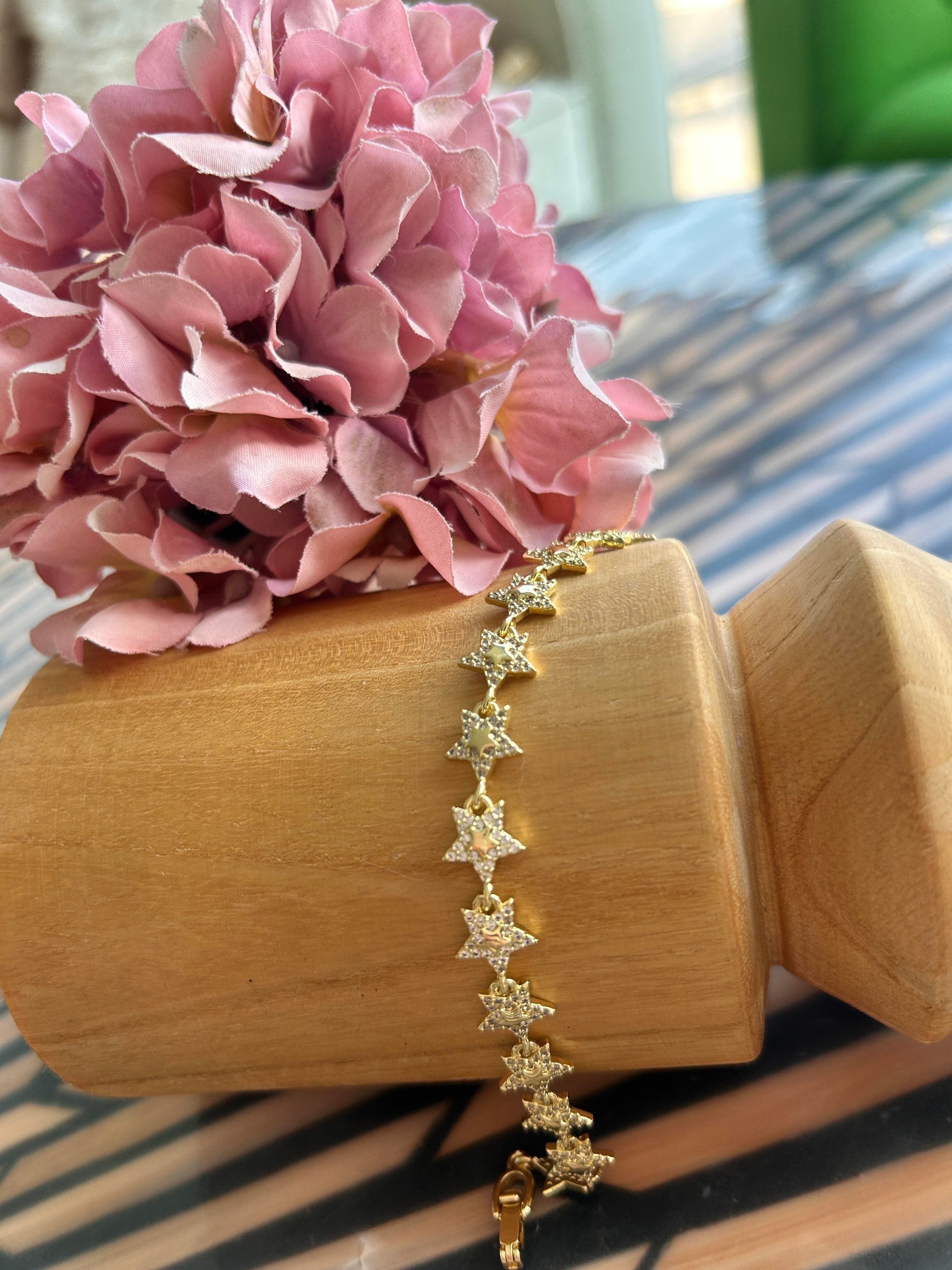 Bijuteri BileklikBIJU0909YILDIZ GOLD BİLEKLİK