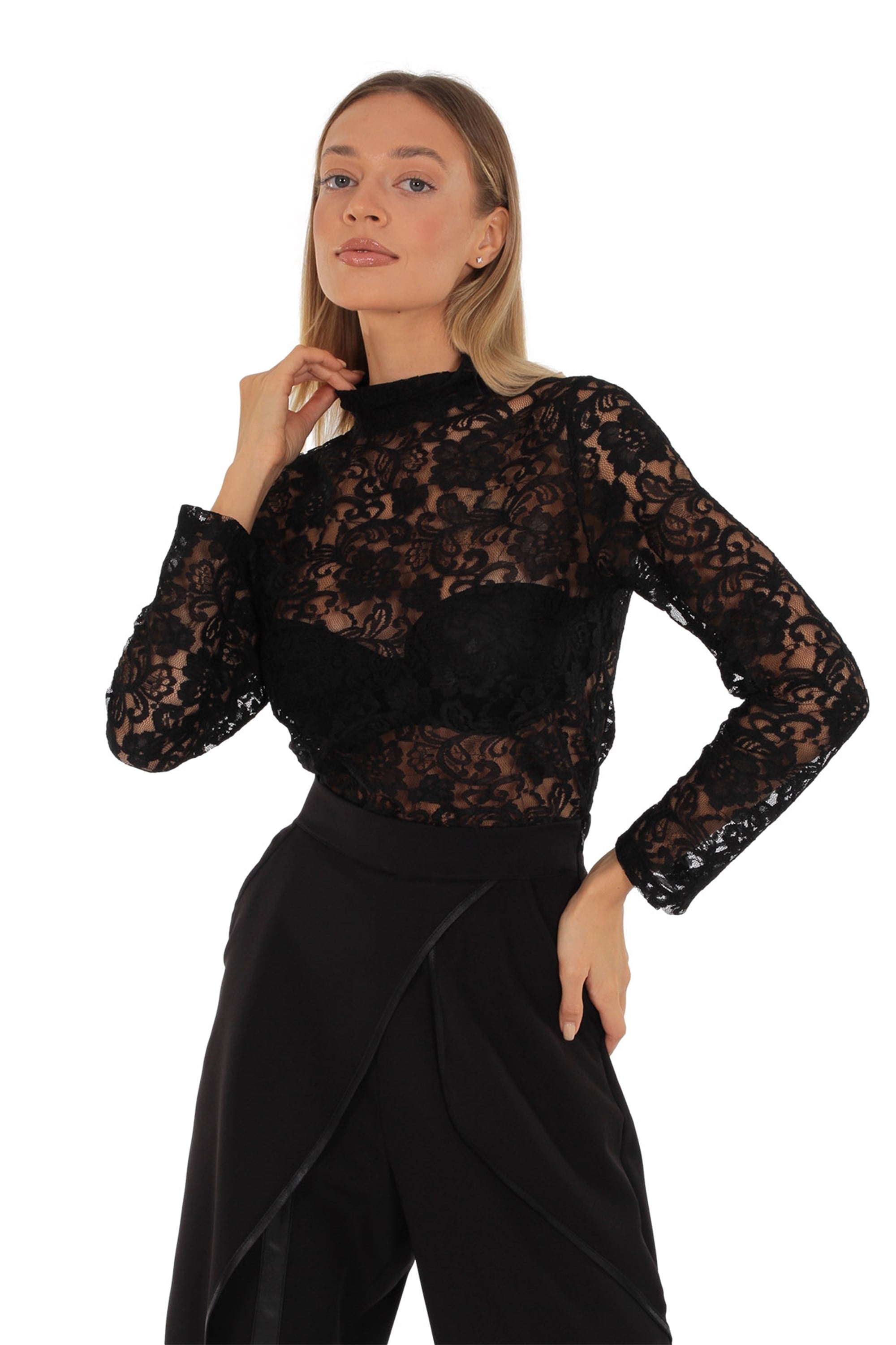 Kadın SİYAH  BLUZ - askingoksu.com
