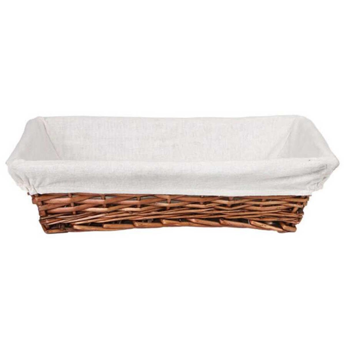 Epinox Hasır Dikdörtgen Açıkbüfe Sepeti 55 Cm Esd-55R