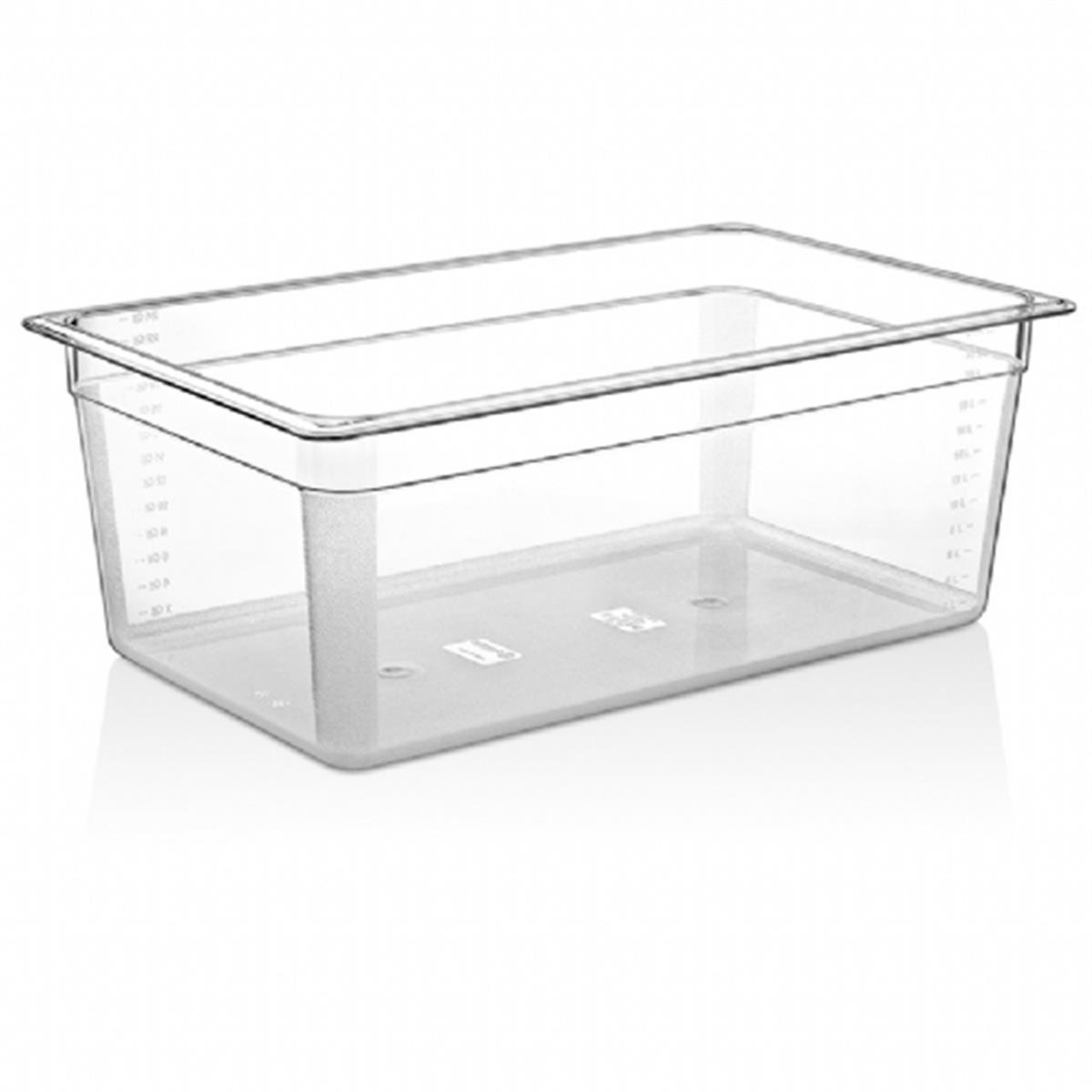 GastroPlast 1/1-200 Mm Küvet Şeffaf Polycarbonate