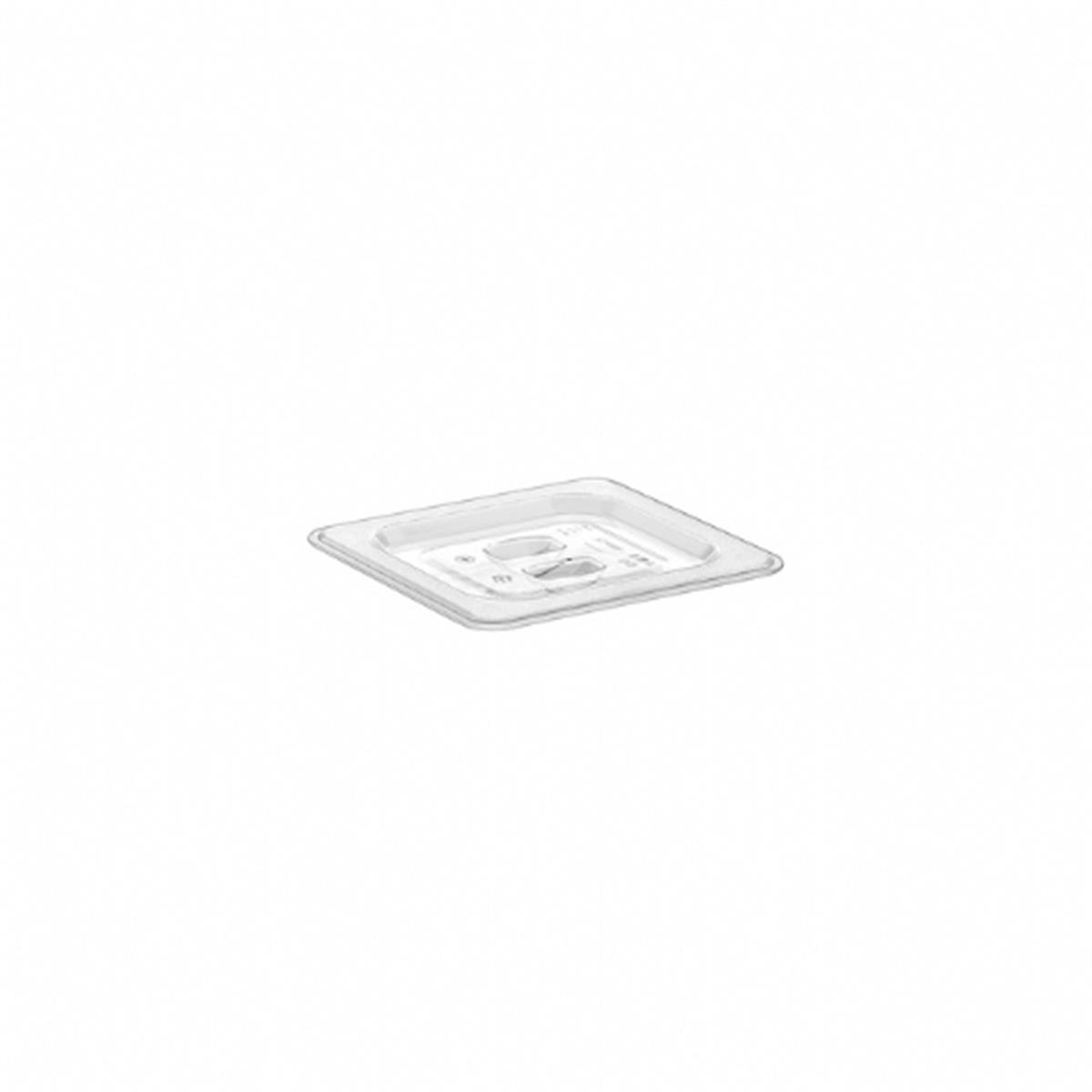 Gastroplast 1/6 Paslanmaz Uyumlu Pc Kapak Şeffaf