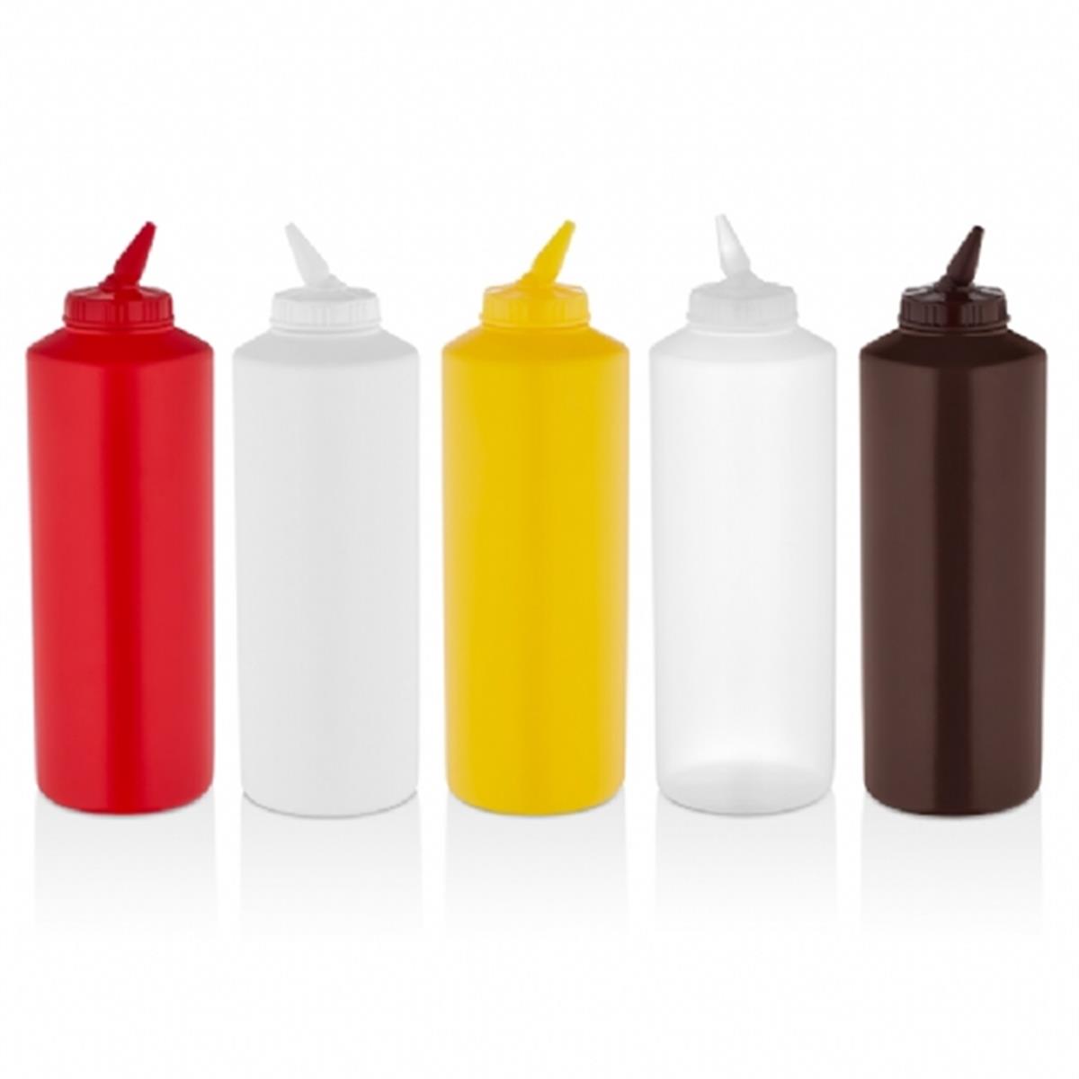 GastroPlast Fişek sosluk ayarlı uç sarı 1000 ml