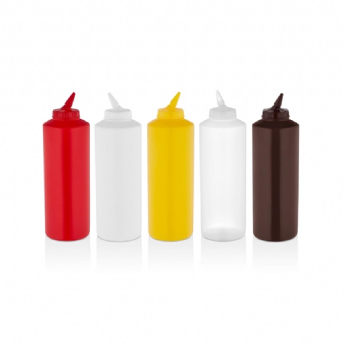 GastroPlast Fişek sosluk ayarlı uç şeffaf 500 ml