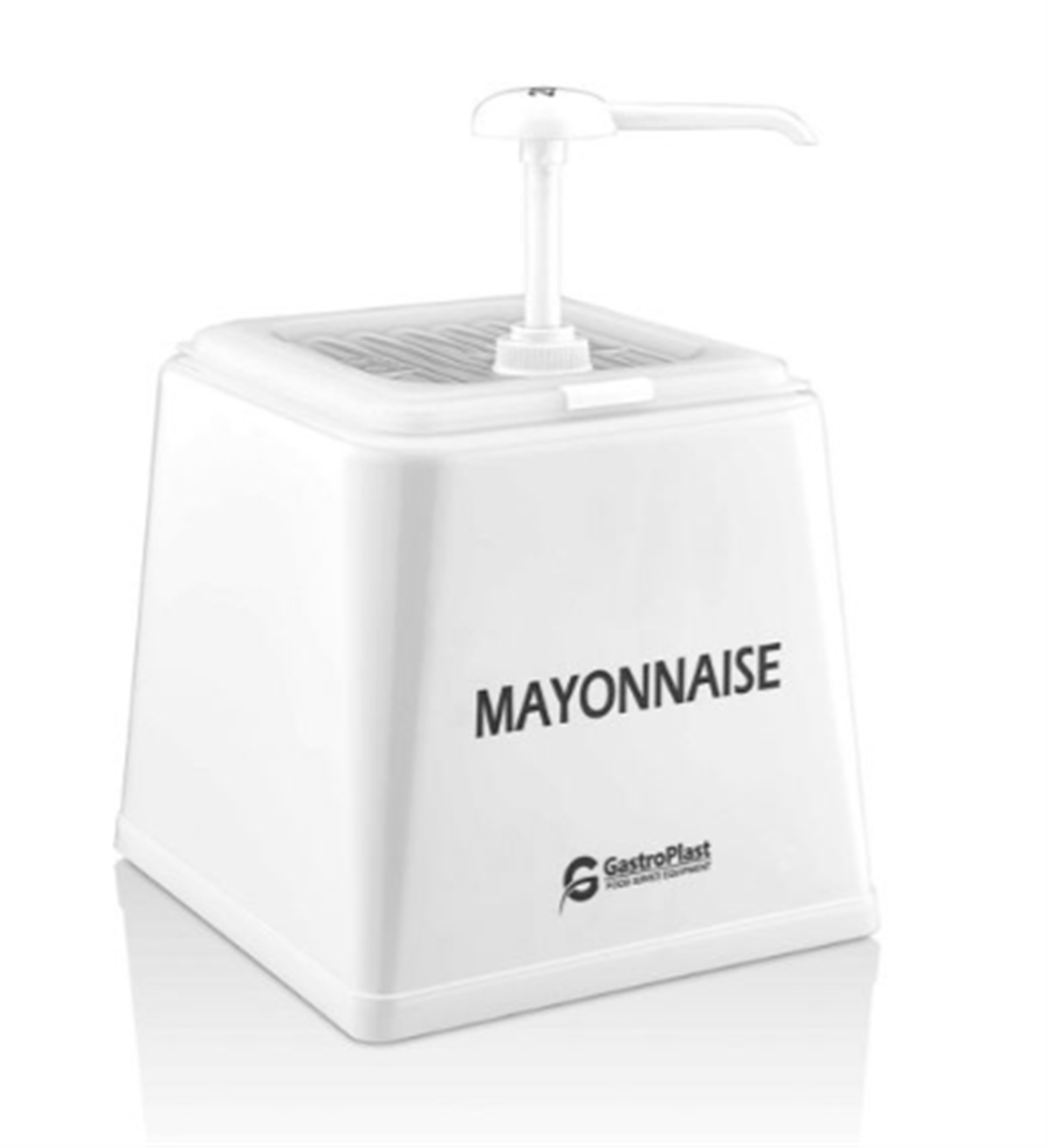 Gastroplast Standlı Mayonez Dispanseri Beyaz