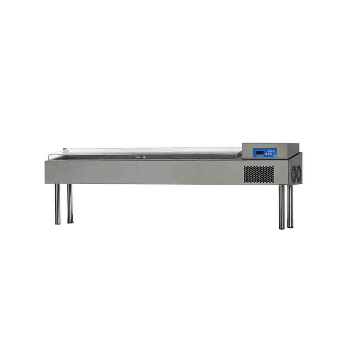 Öztiryakiler Pzc 54 Yuksek Plexıglass Kapaklı  Pızza Hazırlık Unıtesı