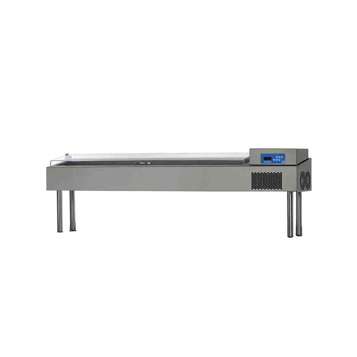 Öztiryakiler Pzc 72 Yuksek Plexıglass Kapaklı  Pızza Hazırlık Unıtesı