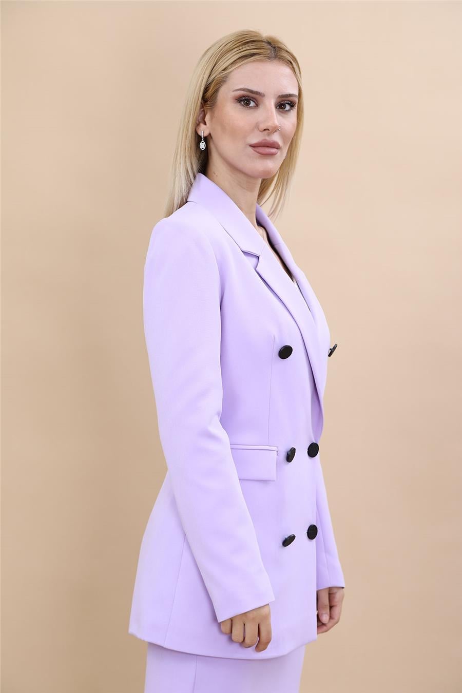 Blazer Ceket-Menekşe Önder Özsoy 2134100 Orta Boy Ceket