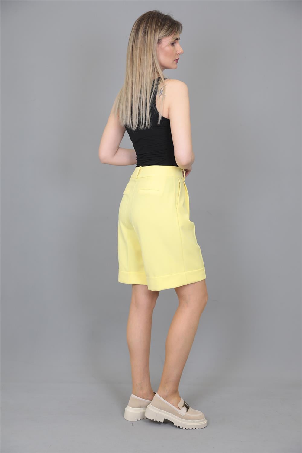 Duble Paça Şort-Turuncu Önder Özsoy 5023100 Duble Paça Şort