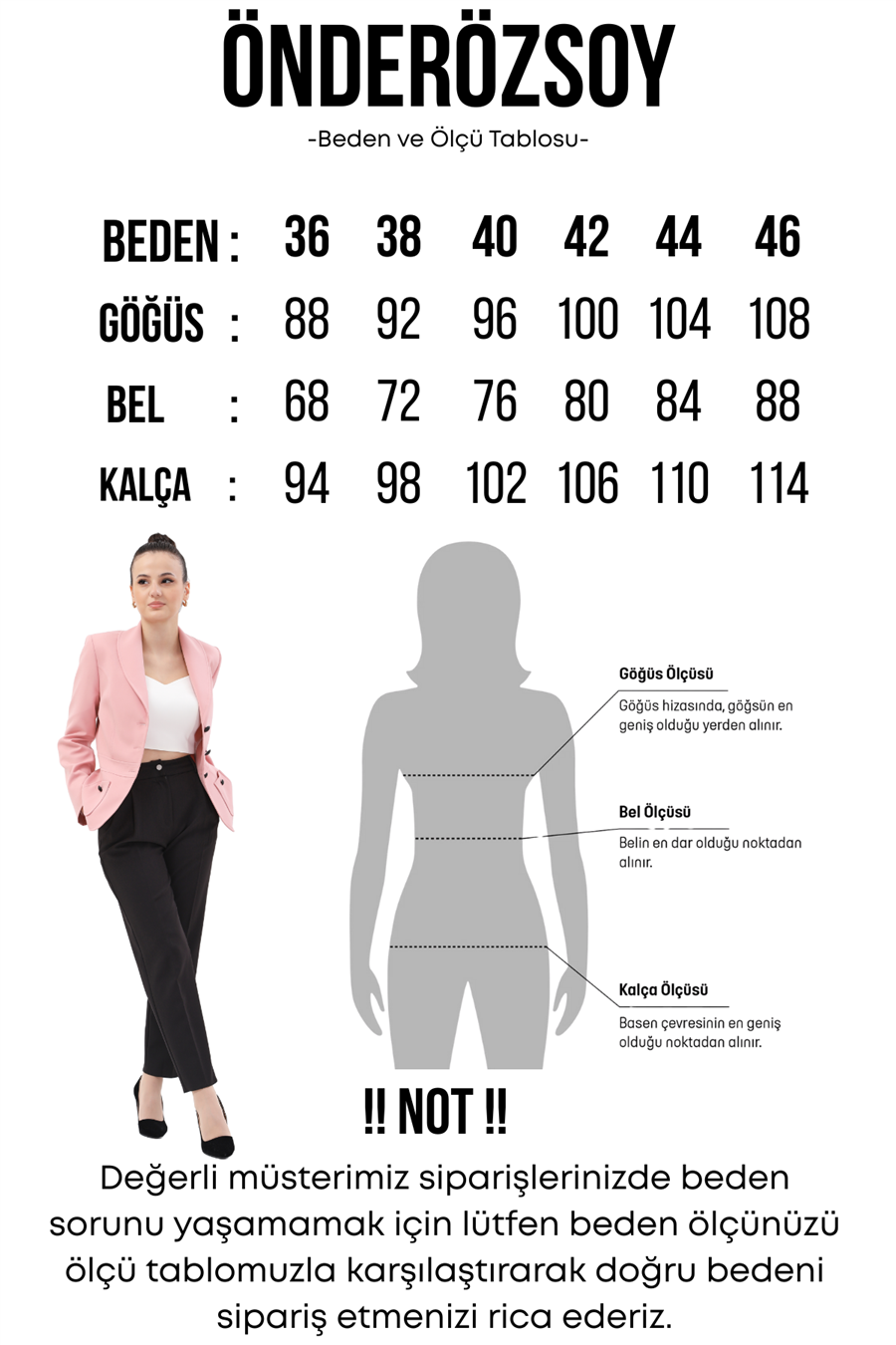 Erkek Yaka Kruvaze Blazer Ceket & İspanyol Paça Pantolon Kadın Takım Elbise -İndigo Önder Özsoy 1134530 Pantolon Ceket Takım