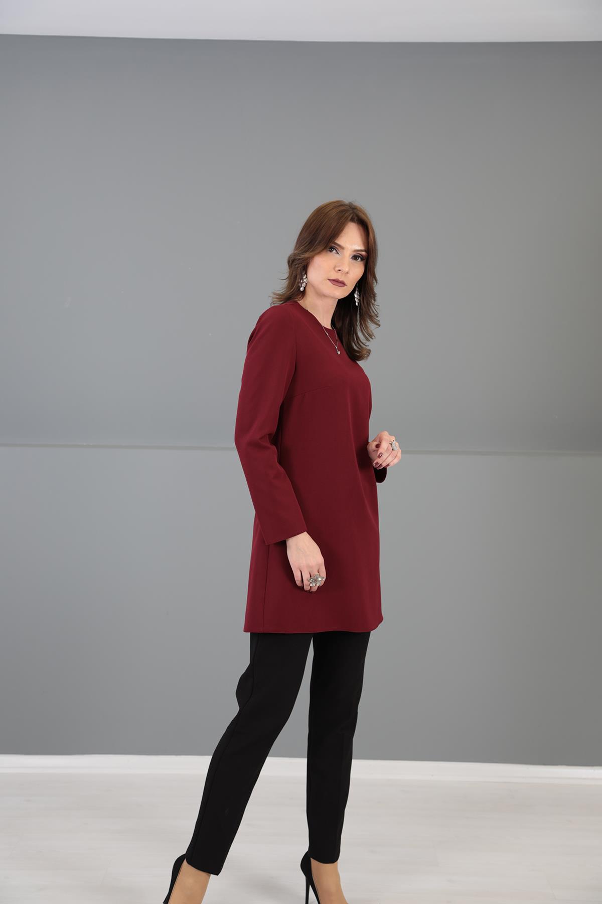 Kollu İçlik - Bordo Önder Özsoy 3002100 Kollu İçlik