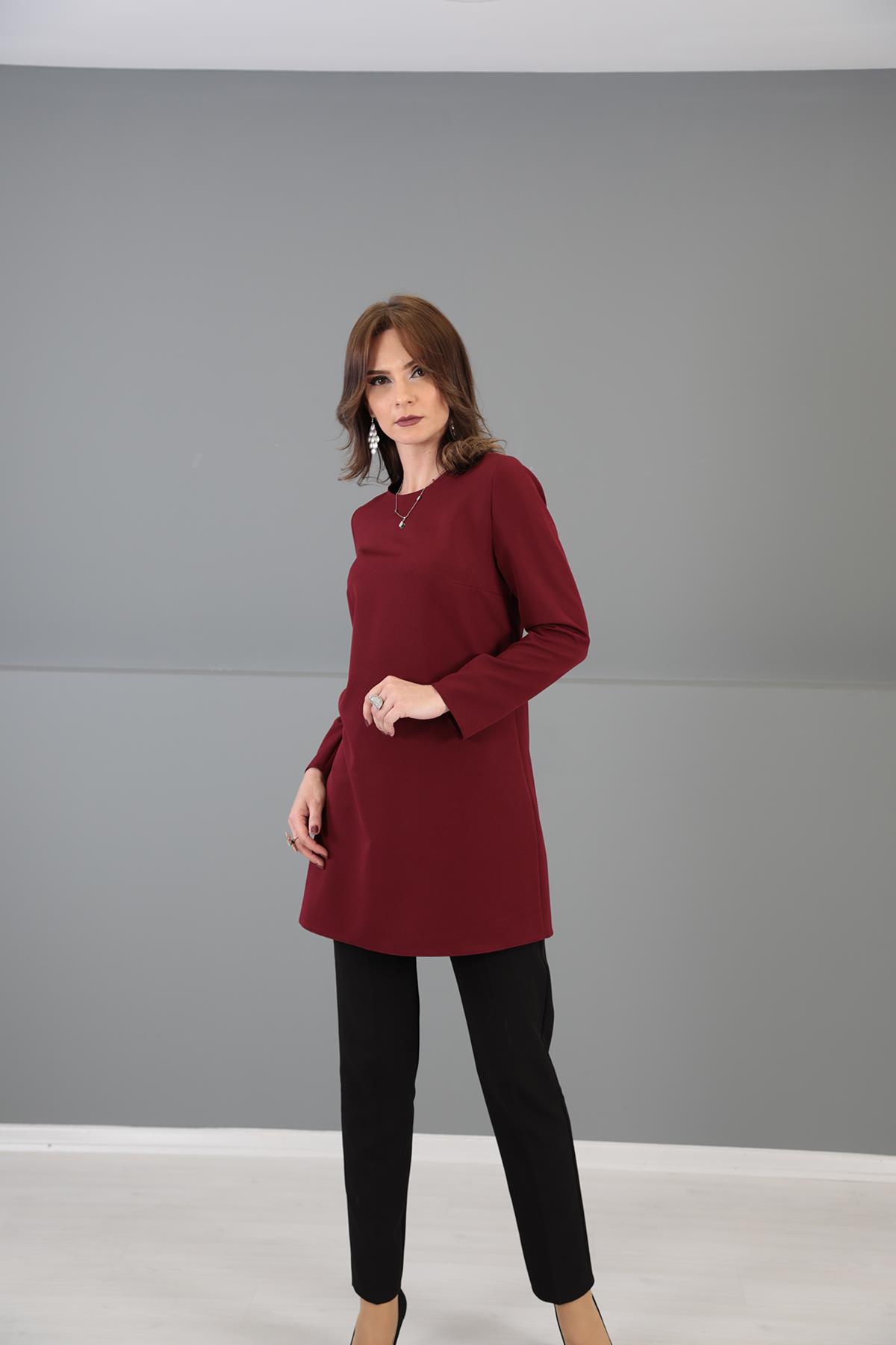 Kollu İçlik - Bordo Önder Özsoy 3002100 Kollu İçlik