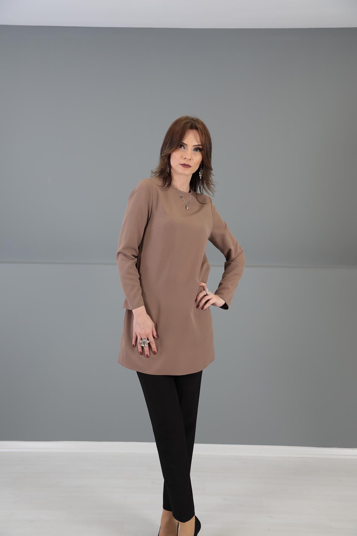 Kollu İçlik-Kahve Önder Özsoy 3002100 Kollu İçlik