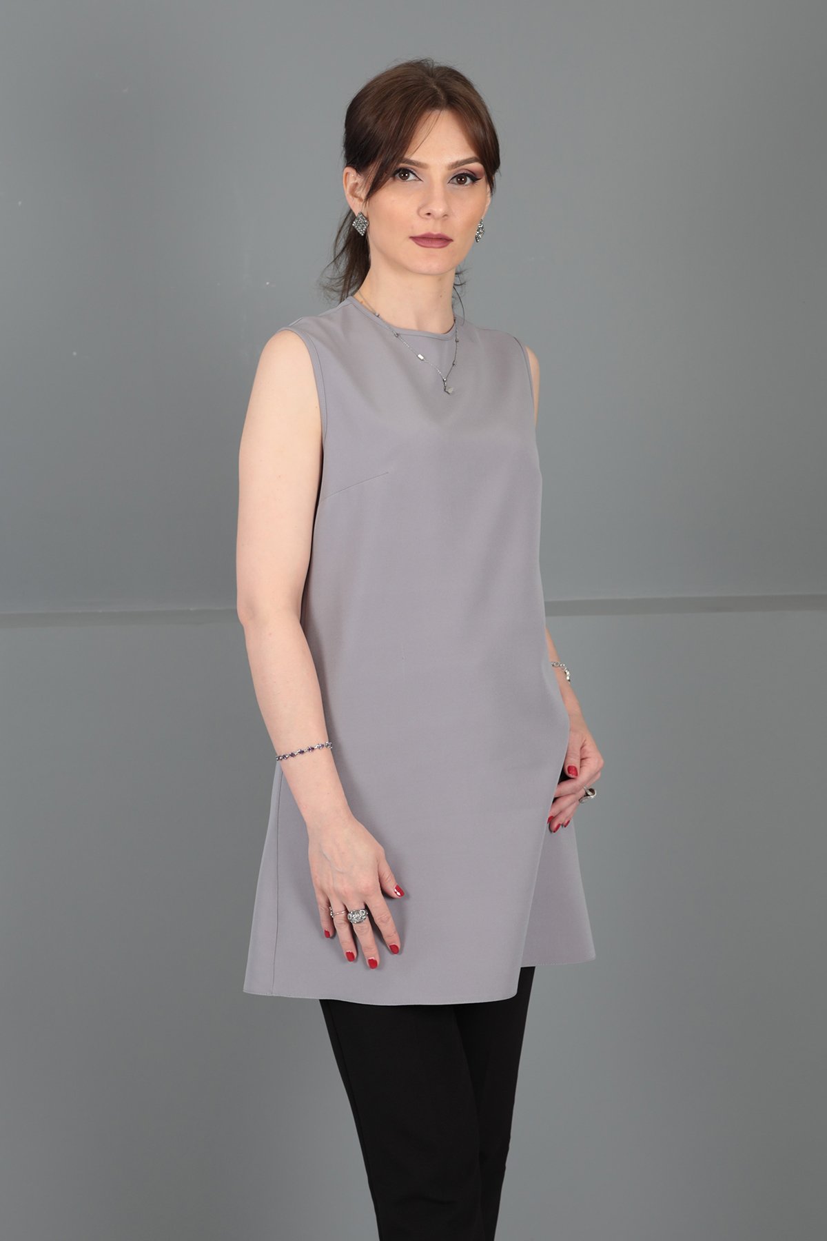 SIFIR KOL İÇLİK-Antrasit Önder Özsoy 3001100 Tunik