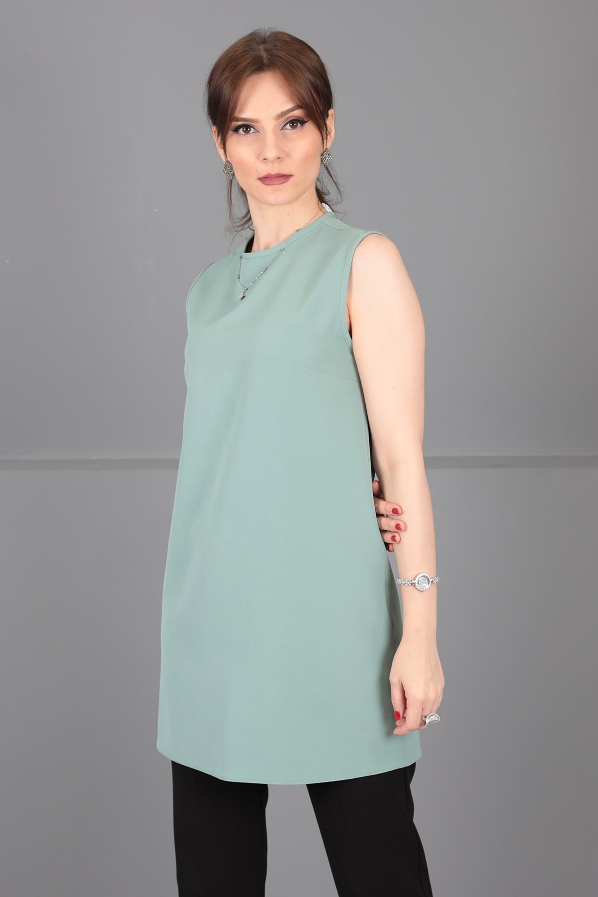 SIFIR KOL İÇLİK-Çağla Önder Özsoy 3001100 Tunik