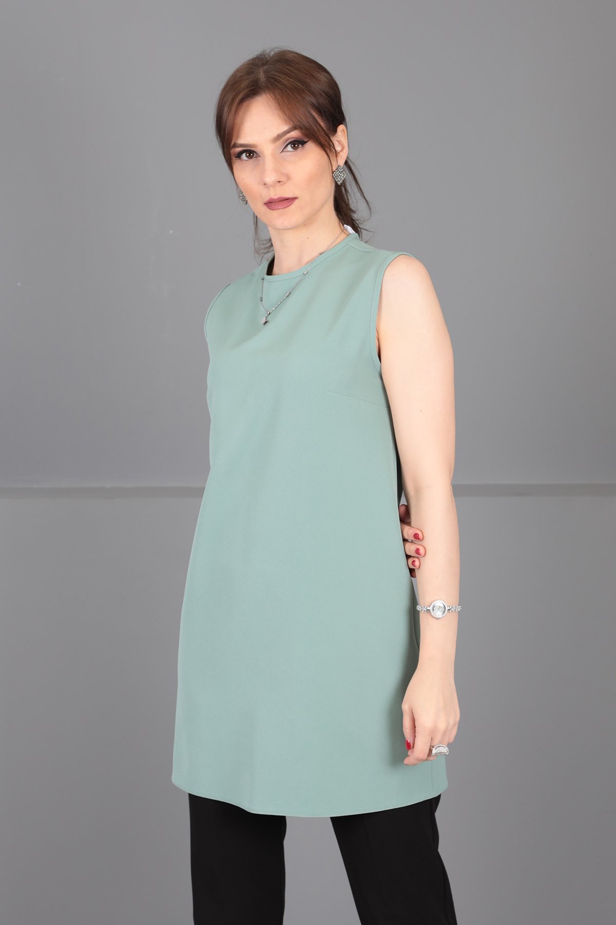 SIFIR KOL İÇLİK-Çağla Önder Özsoy 3001100 Tunik