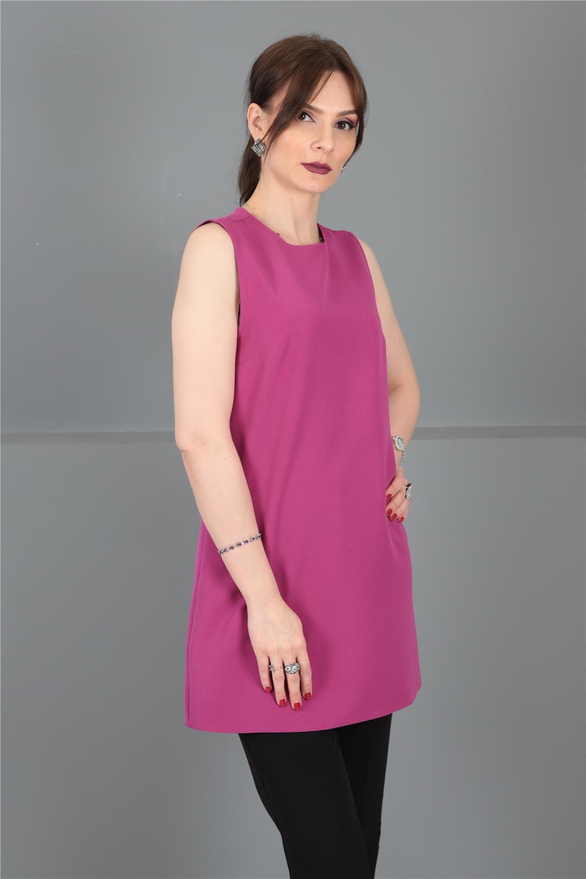 SIFIR KOL İÇLİK-Fuşya Önder Özsoy 3001100 Tunik