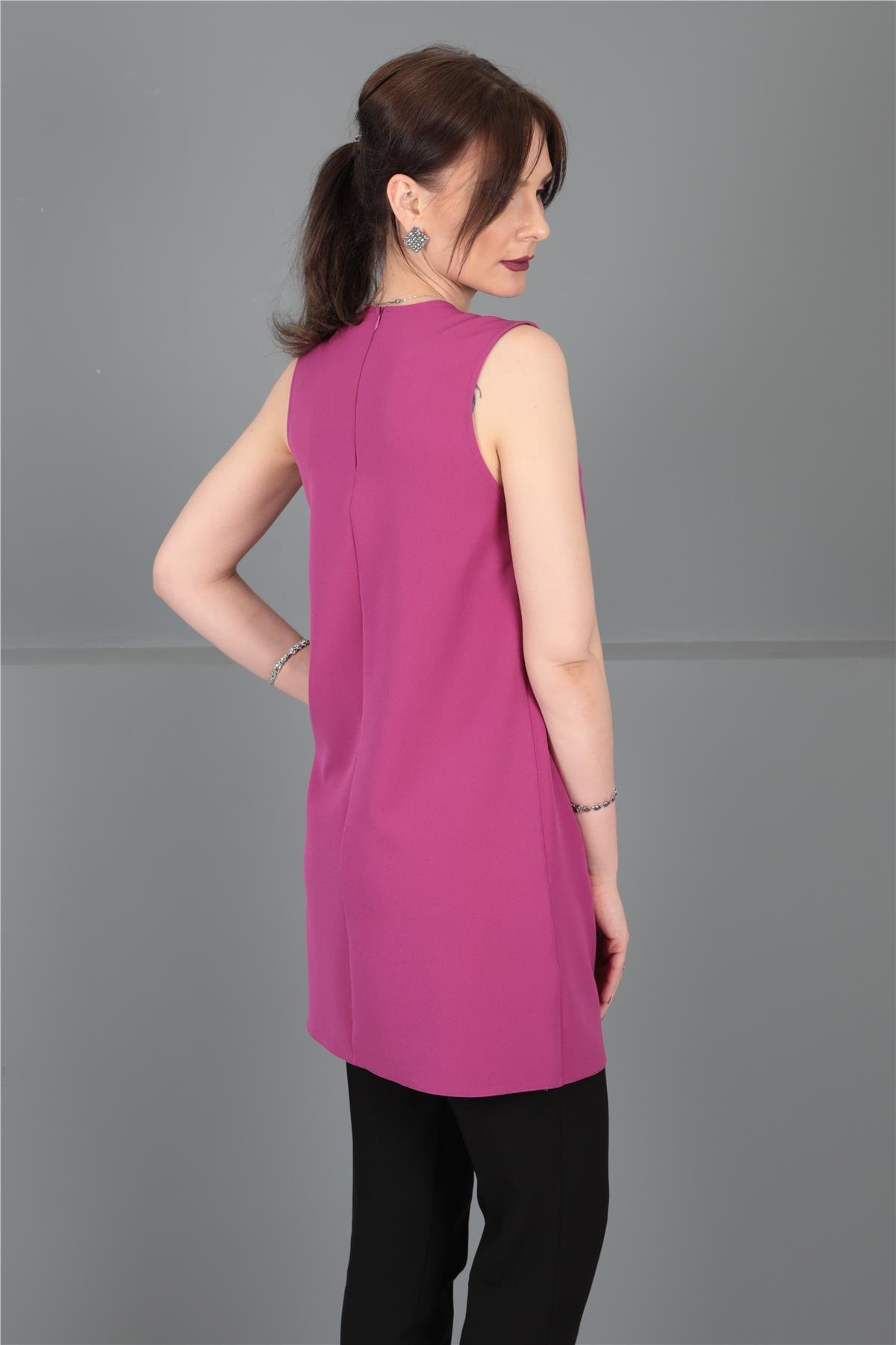 SIFIR KOL İÇLİK-Fuşya Önder Özsoy 3001100 Tunik