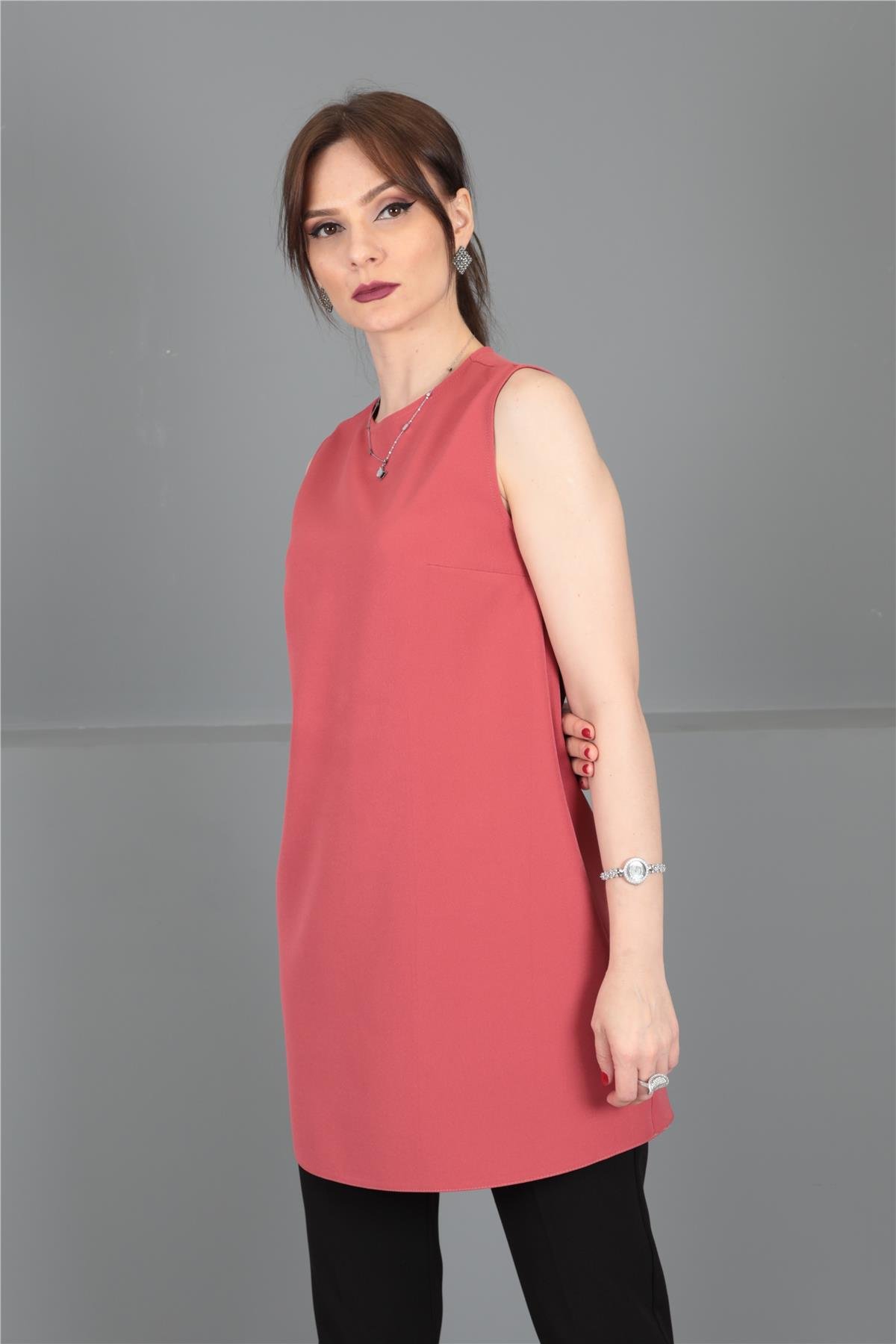 SIFIR KOL İÇLİK-Kiremit Önder Özsoy 3001100 Tunik