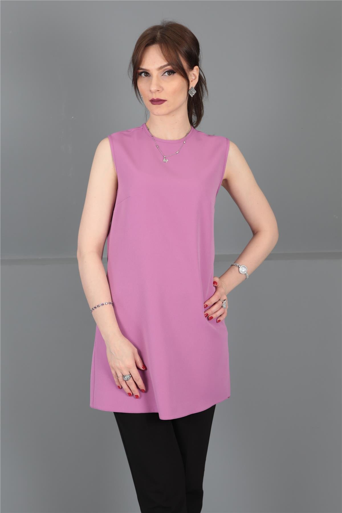 SIFIR KOL İÇLİK-Leylak Önder Özsoy 3001100 Tunik