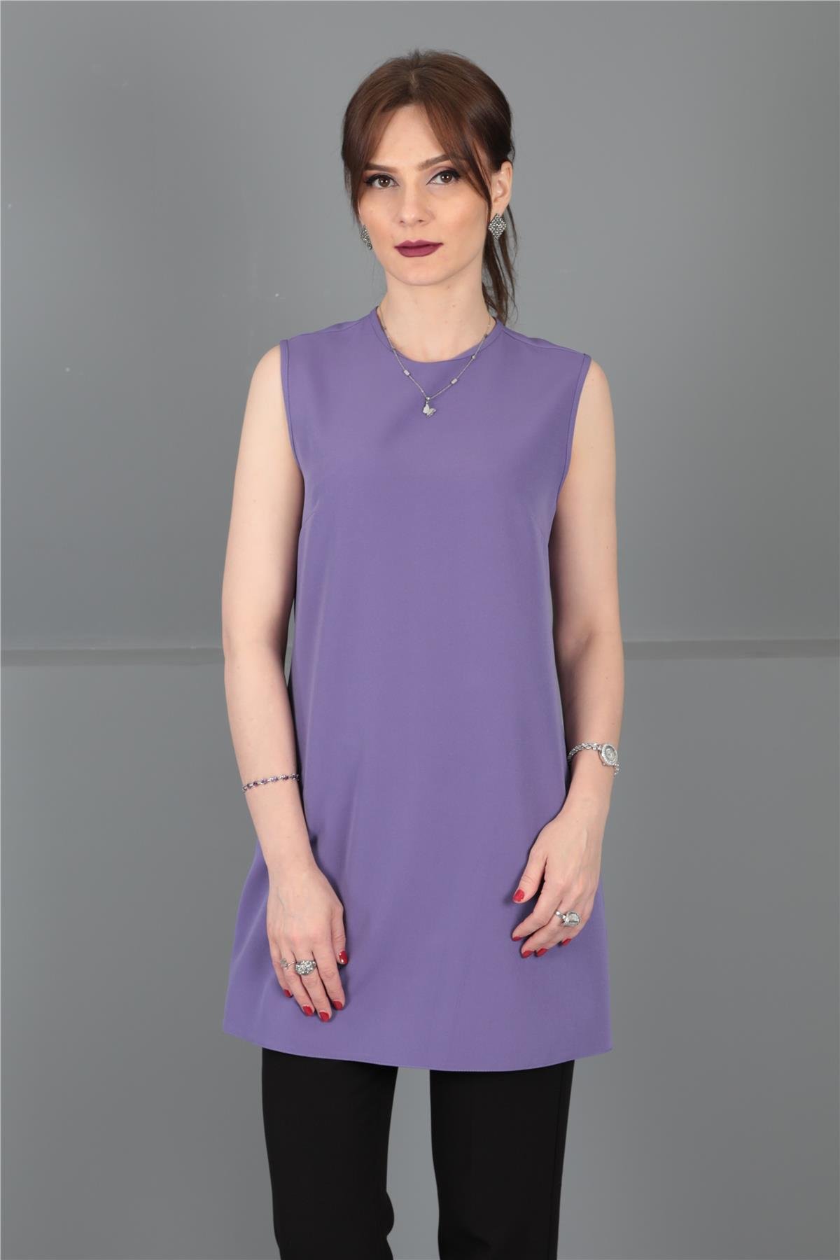 SIFIR KOL İÇLİK-Lila Önder Özsoy 3001100 Tunik