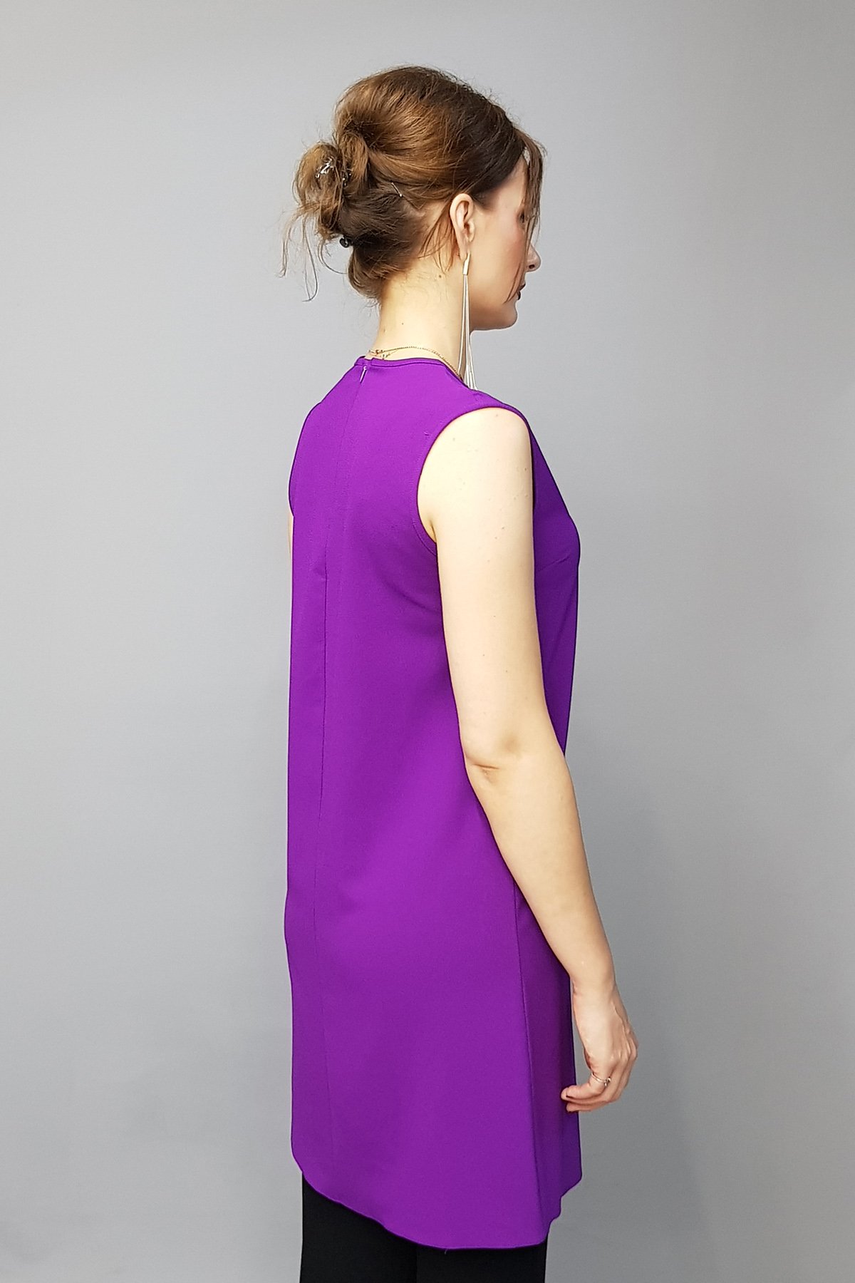 Sıfır Kol İçlik - Mor Önder Özsoy 3001100 Tunik