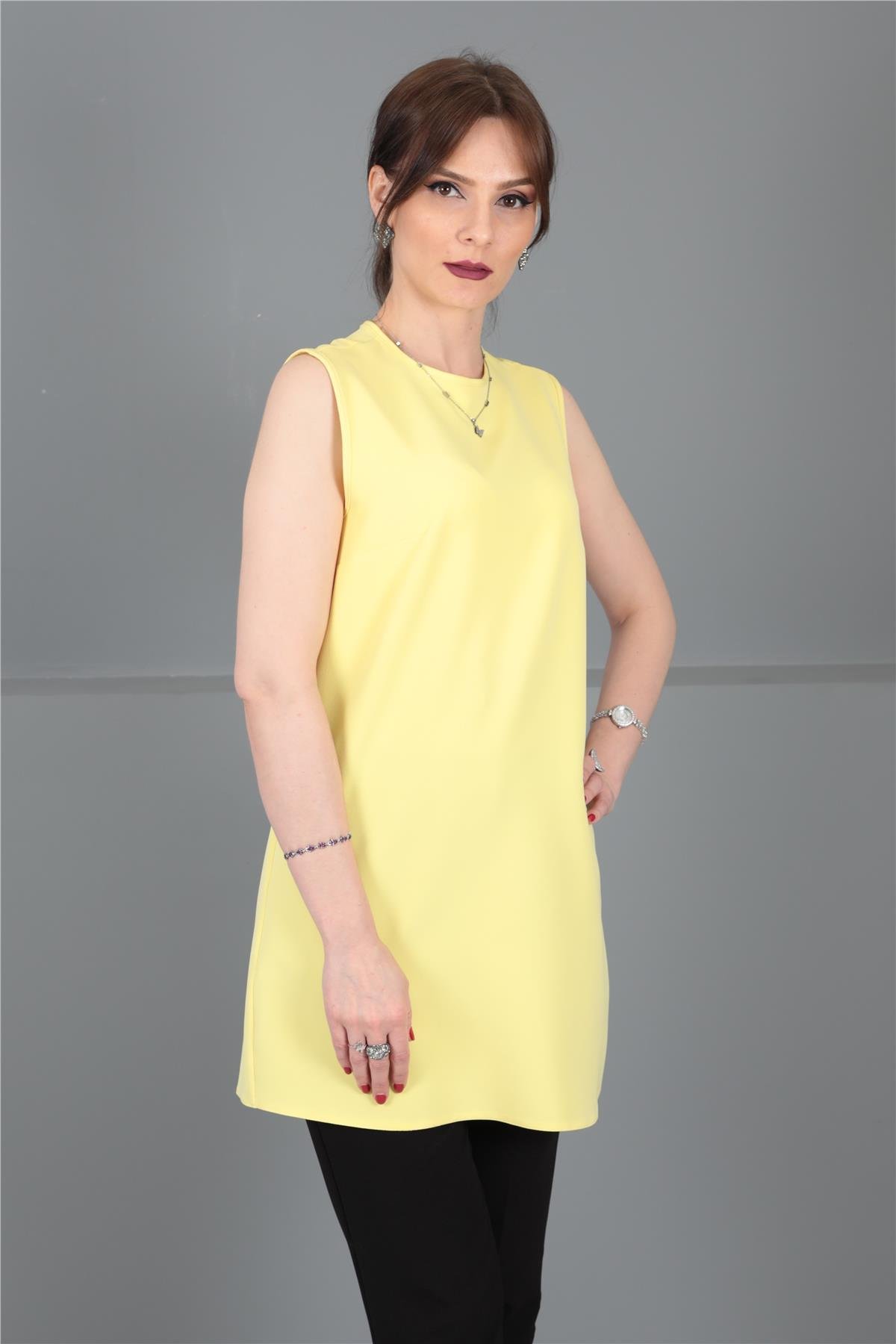 SIFIR KOL İÇLİK-Sarı Önder Özsoy 3001100 Tunik