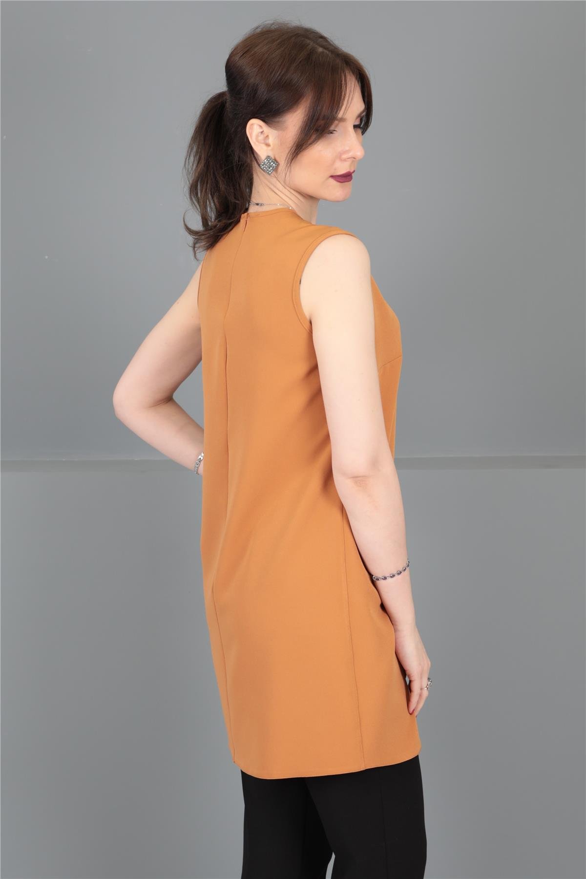 SIFIR KOL İÇLİK-Taba Önder Özsoy 3001100 Tunik