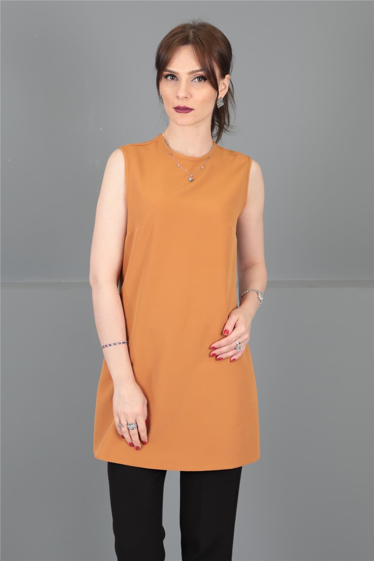 SIFIR KOL İÇLİK-Taba Önder Özsoy 3001100 Tunik