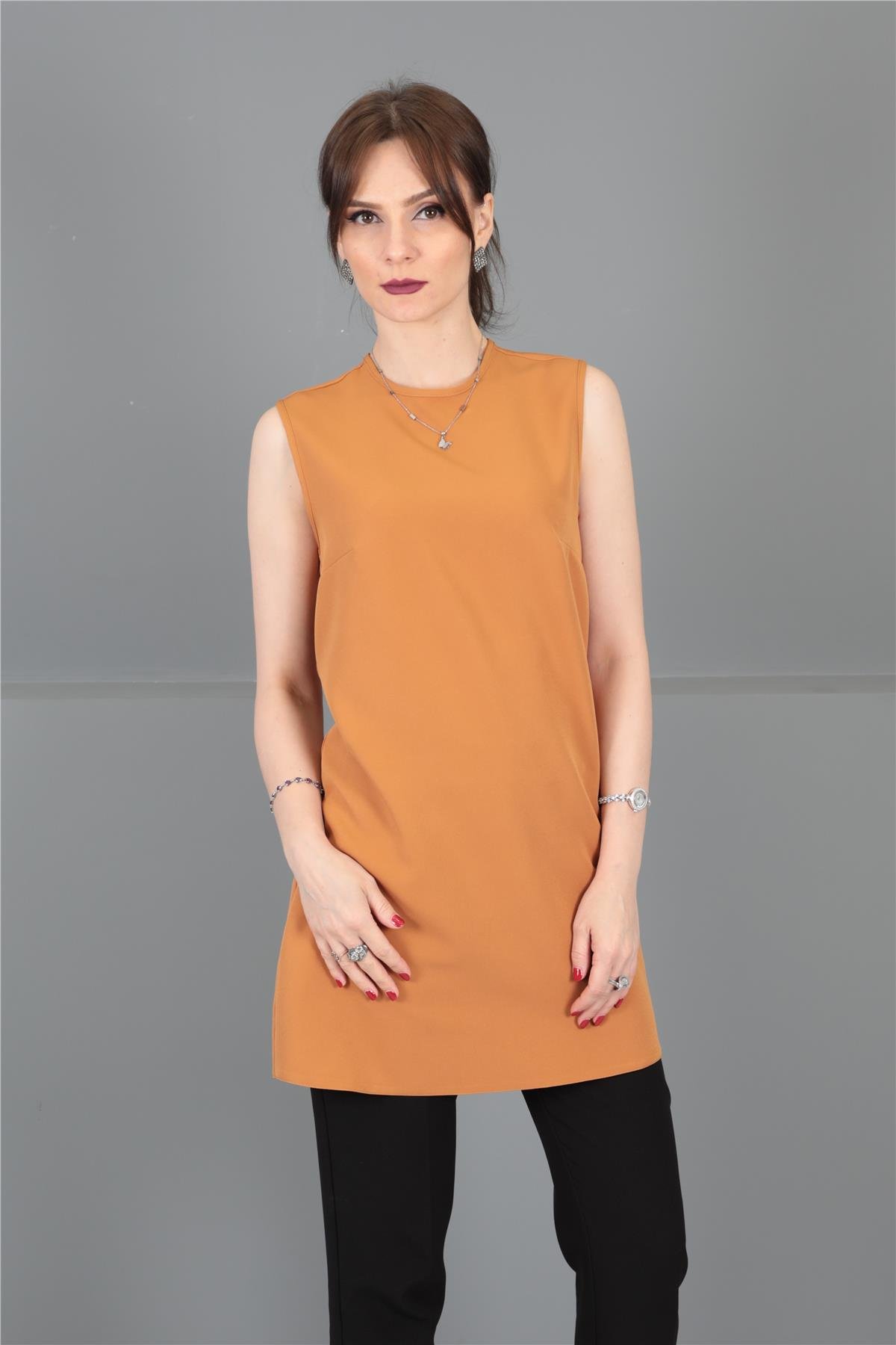 SIFIR KOL İÇLİK-Taba Önder Özsoy 3001100 Tunik