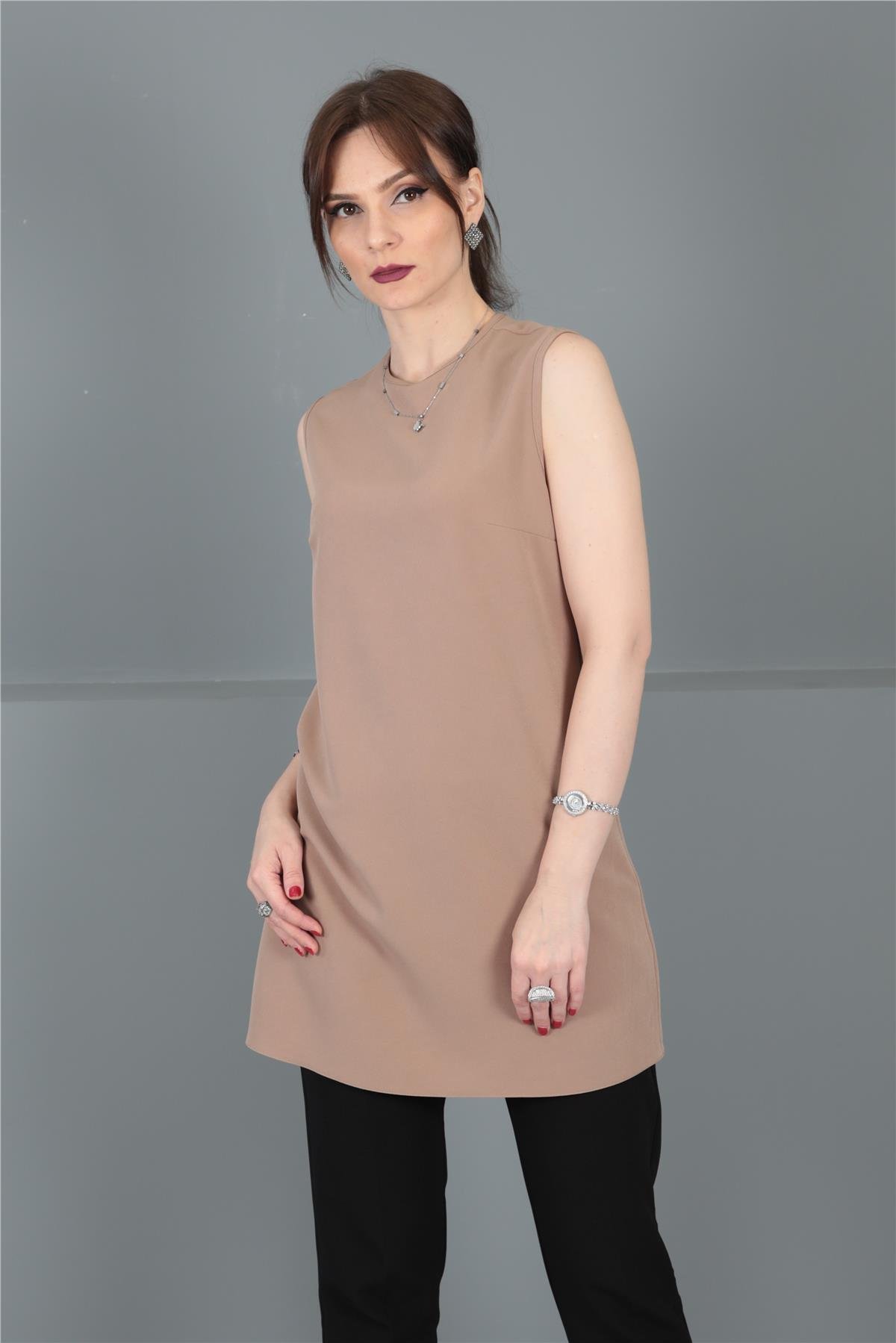 SIFIR KOL İÇLİK-Taş Önder Özsoy 3001100 Tunik