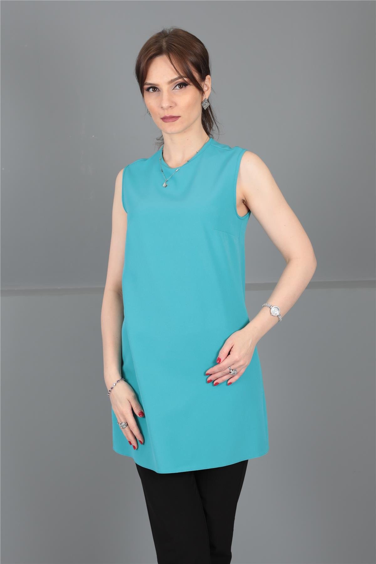 SIFIR KOL İÇLİK-Turkuaz Önder Özsoy 3001100 Tunik