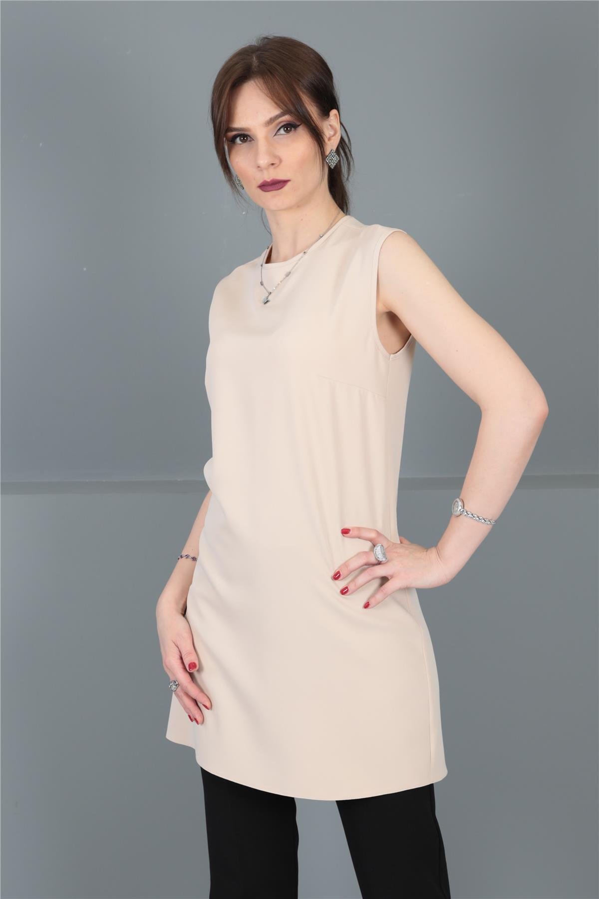 SIFIR KOL İÇLİK-Vizon Önder Özsoy 3001100 Tunik