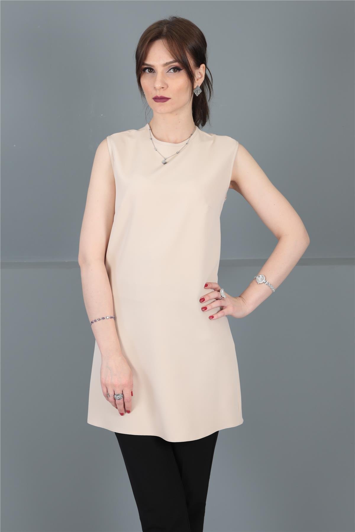 SIFIR KOL İÇLİK-Vizon Önder Özsoy 3001100 Tunik