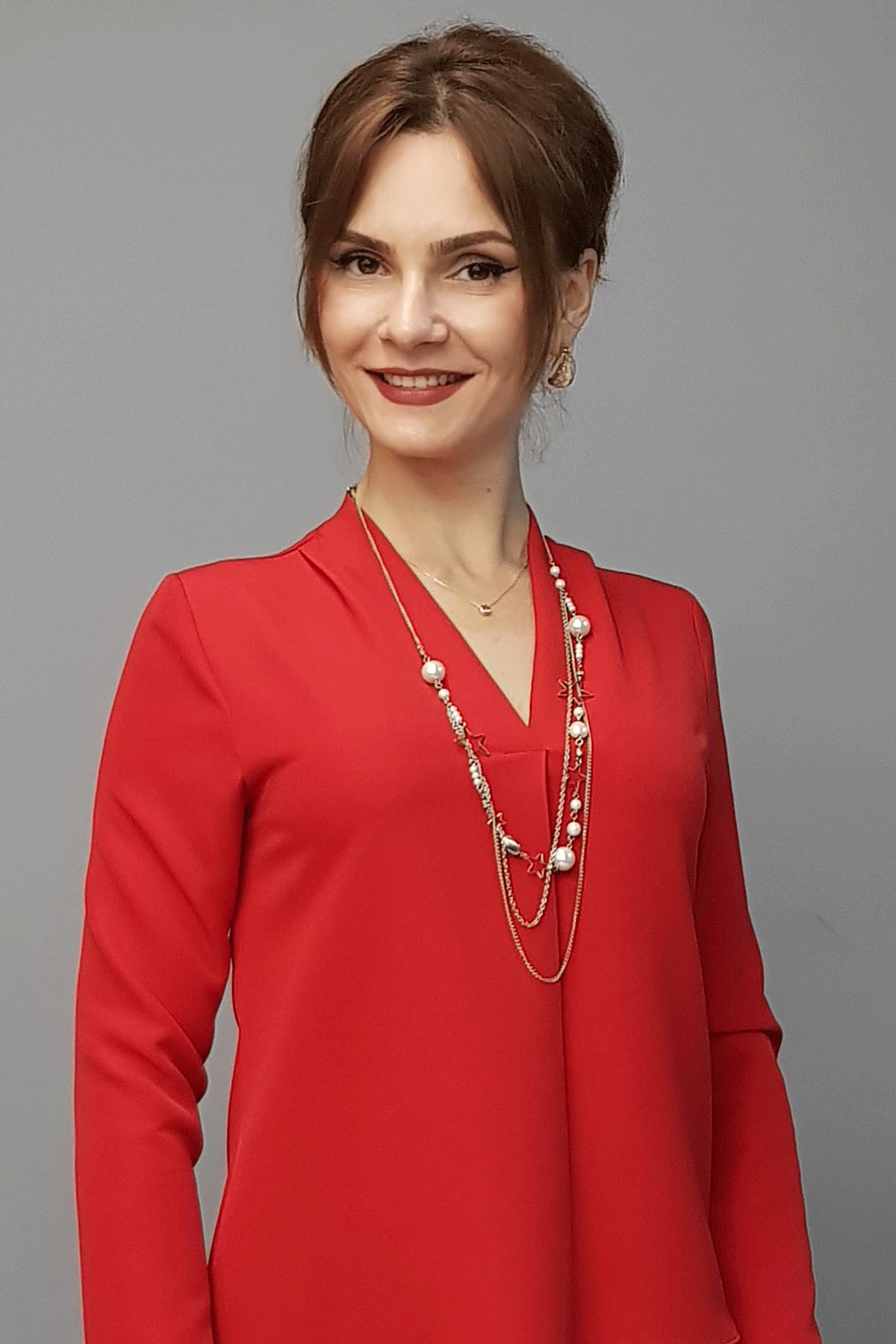 V Yaka Omuz Pileli Uzun Kol Bluz-Kırmızı Önder Özsoy 3502100 V Yaka Omuz Pileli Uzun Kol Bluz