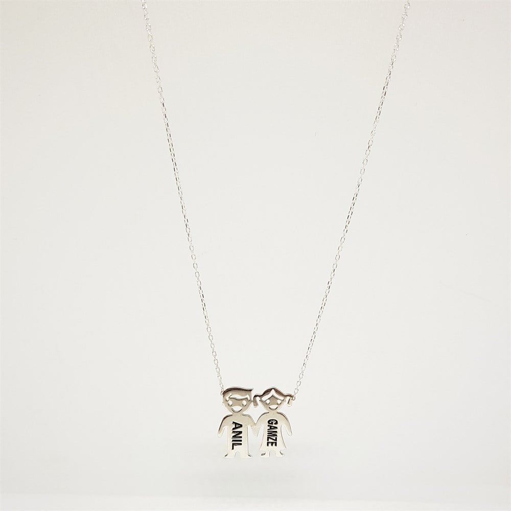 AŞK İSİM GÜMÜŞ KOLYE