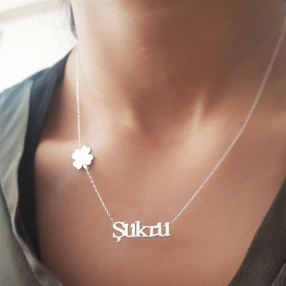 İSİM YONCA GÜMÜŞ KOLYE