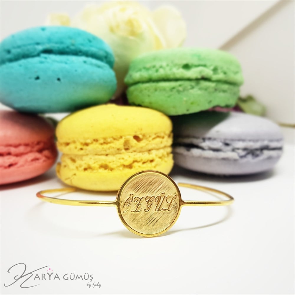 KELEPÇE HARF YADA İSİM GÜMÜŞ BİLEKLİK