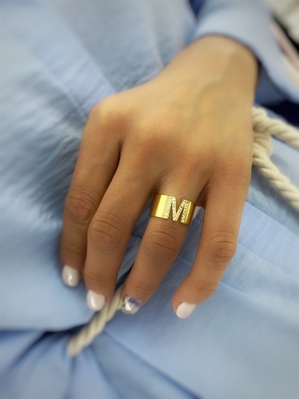 Limited ByFuly Harfli Yüzük