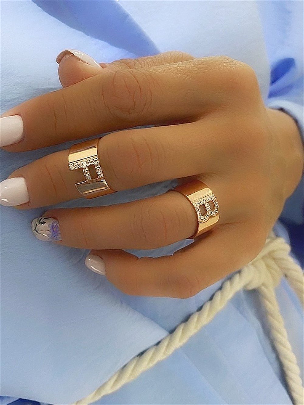 Limited ByFuly Harfli Yüzük