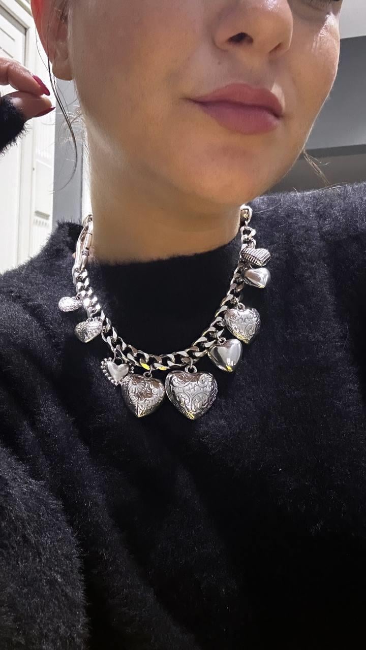 Orjinal Marka Tasarım Kalp Kolye