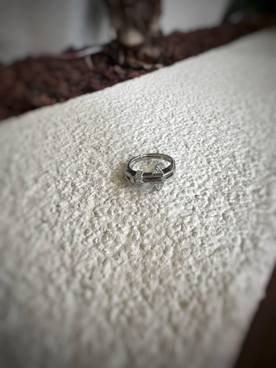 Özel Seri Orjinal Marka Zirkon Taşlı Çelik Yüzük